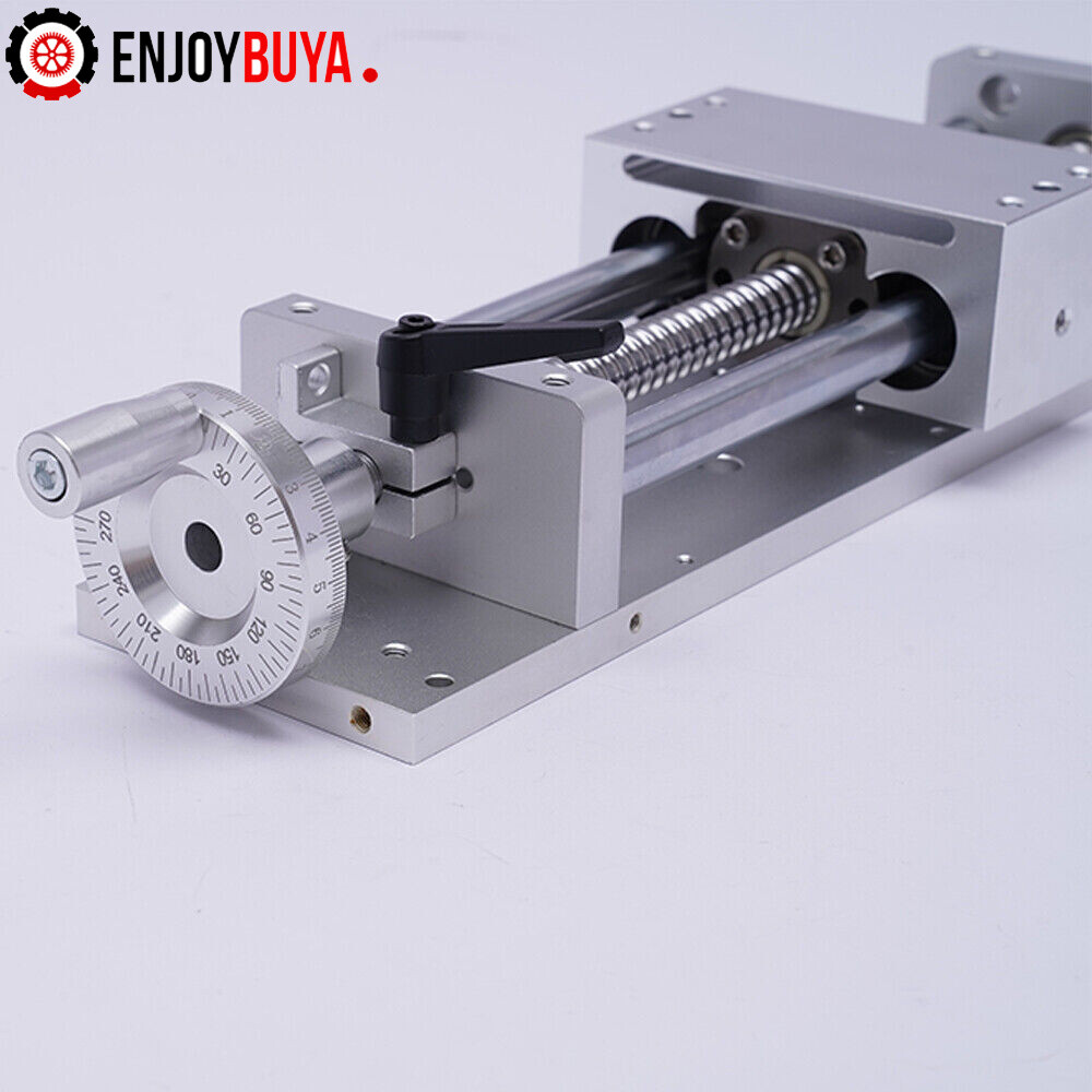 16" Manual Sliding Table CNC Slide Ballscrew Linear Stage Actuator Module 400mm