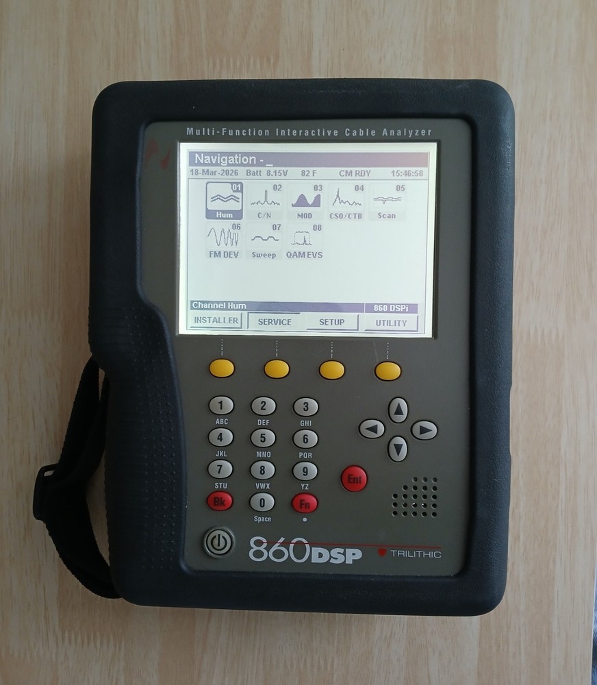 Trilithic Coaxial Cable Tester, RF Spectrum Analyzer, FM Deviation Meter ++ More