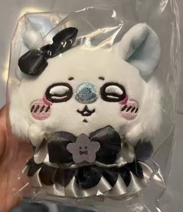 Chiikawa Super Magical Bad Version Plush Momonga Mascot Keychains