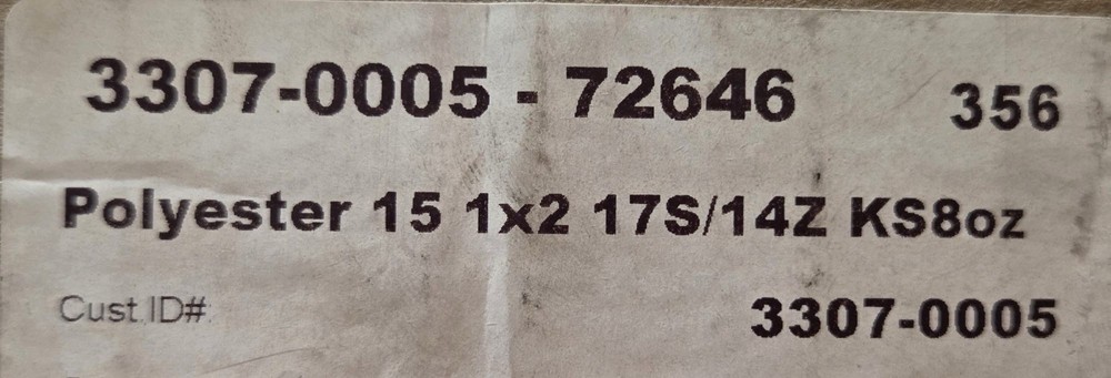 Beading Thread Polyester 15 Ks 8 oz Cone