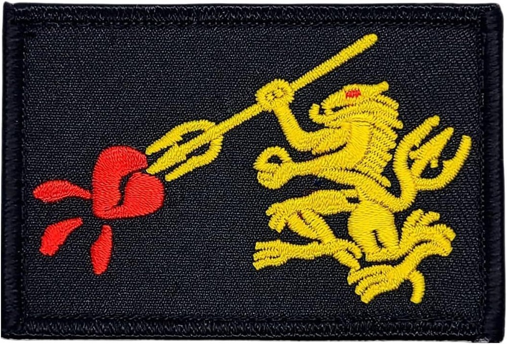 Navy Seal Team 6 DEVGRU Lion Morale Patch - 2PC 3" x 2" HOOK Backing