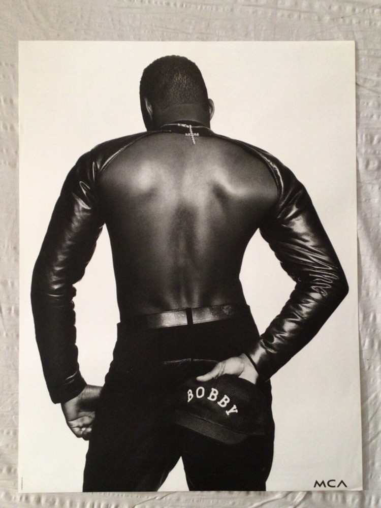 Bobby Brown 1992 Promo Poster MCA Records R&B Rap Hip Hop