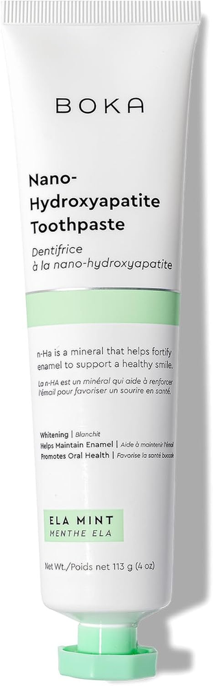 Boka Fluoride Free Toothpaste - Nano Hydroxyapatite, Remineralizing, Sensitive T