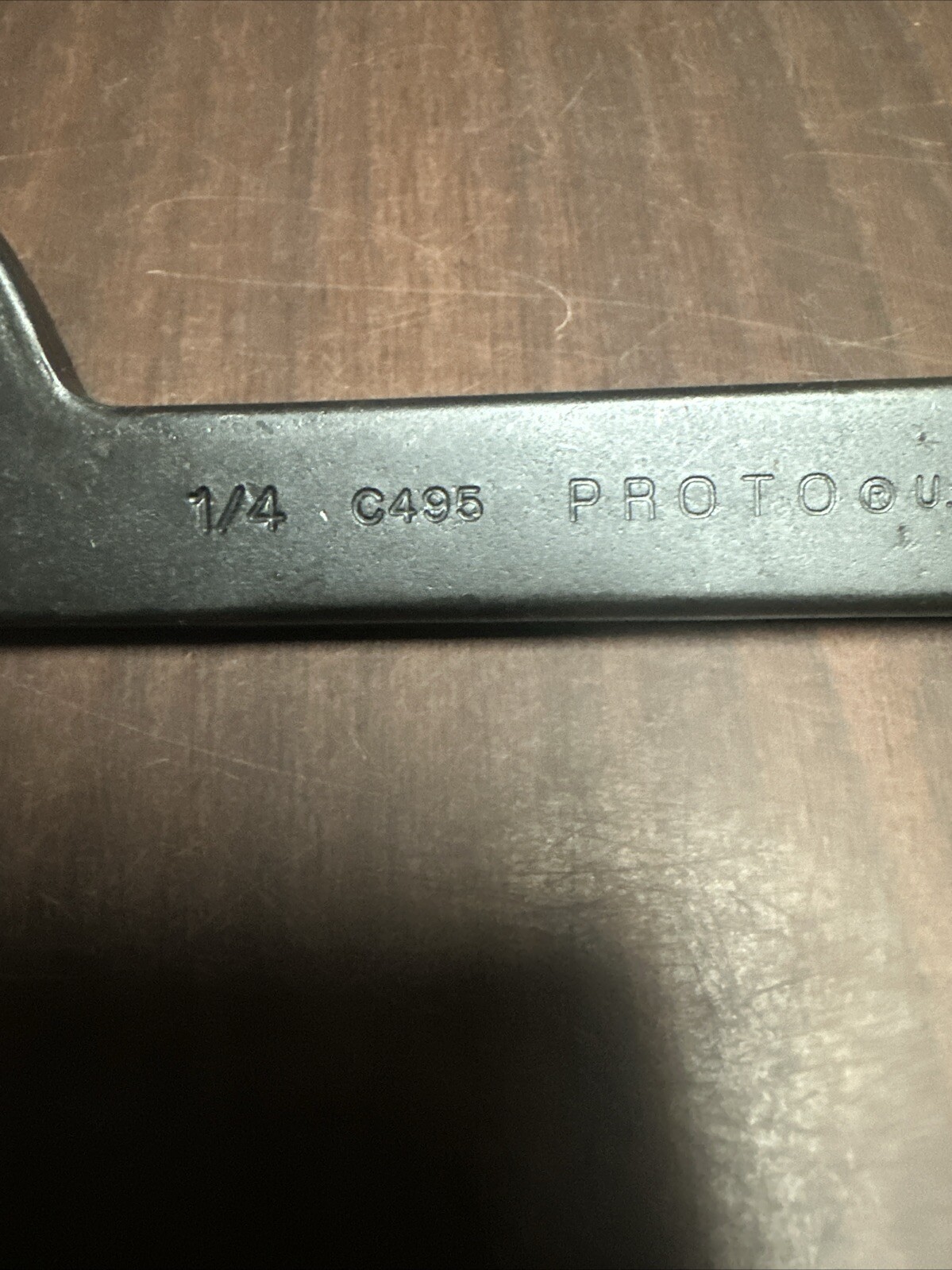 Proto C495 1-1/4" To 3" Adjustable Pin Spanner Wrench Made In USA