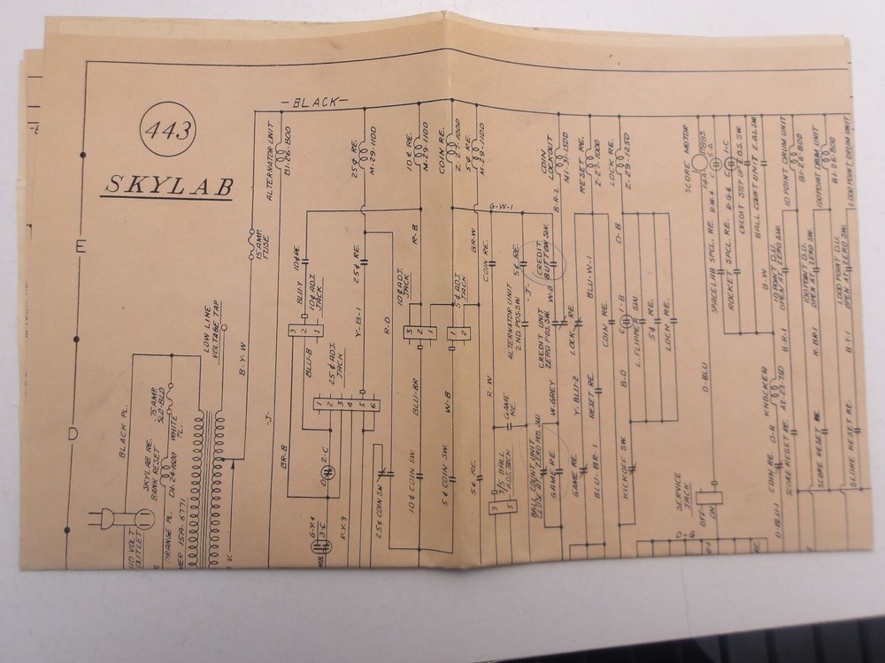 Williams: Skylab Schematic NOS