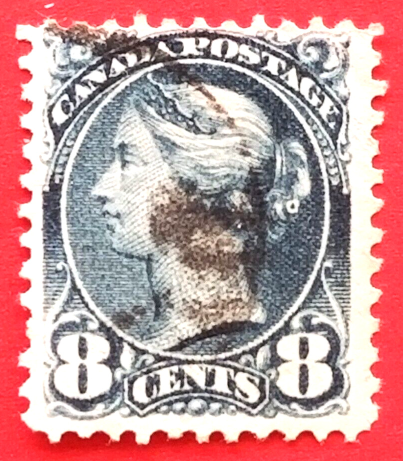 Canada Stamp #44  "Small Queen Issue" Used