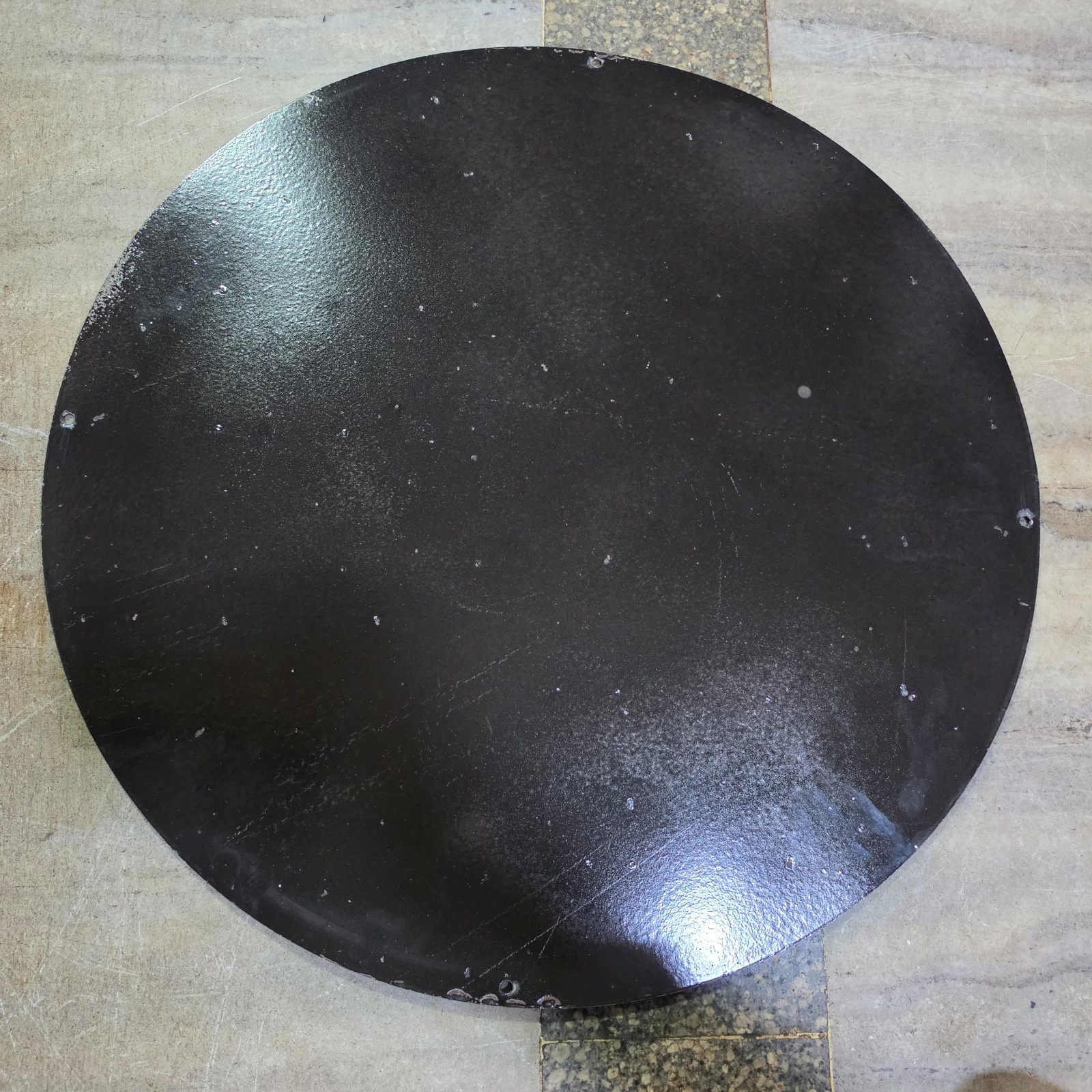 SHELBY RACING PORCELAIN ENAMEL SIGN 29 X 29 INCHES