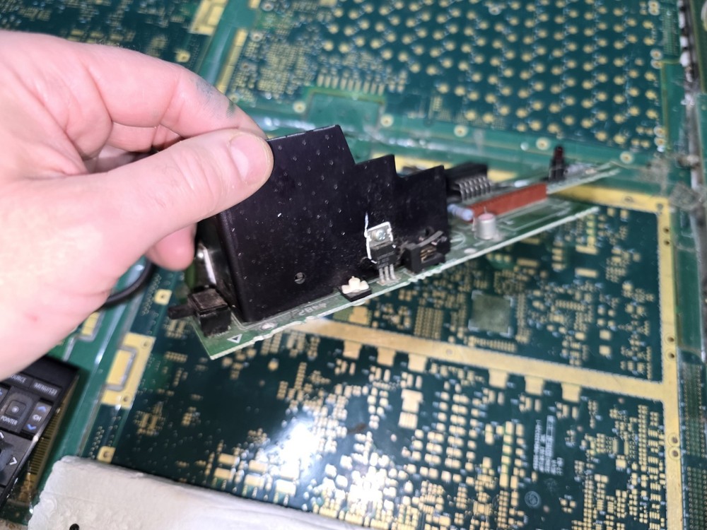 Atari 400 DEFECTIVE DONOR-MISSING Componets-400 PWR Button Board-Untested-PARTS