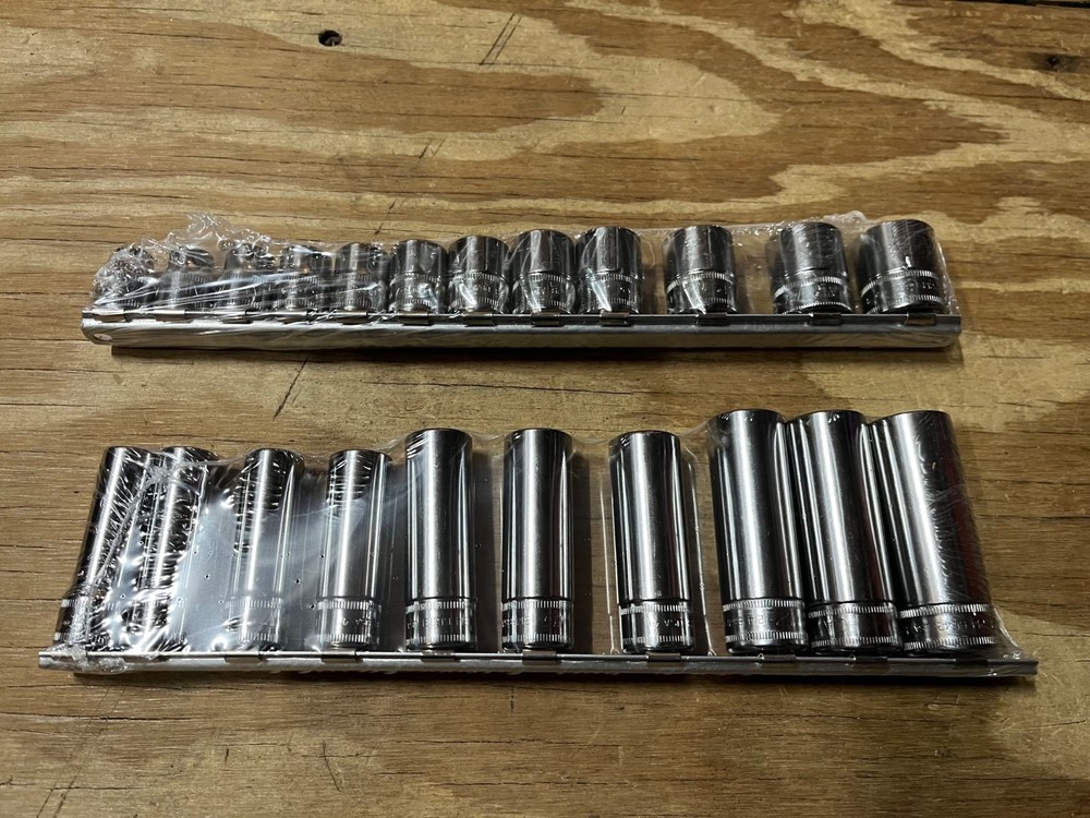 CAT (Snap-on) Metric 3/8 Shallow & Deep Socket Sets (NEW)