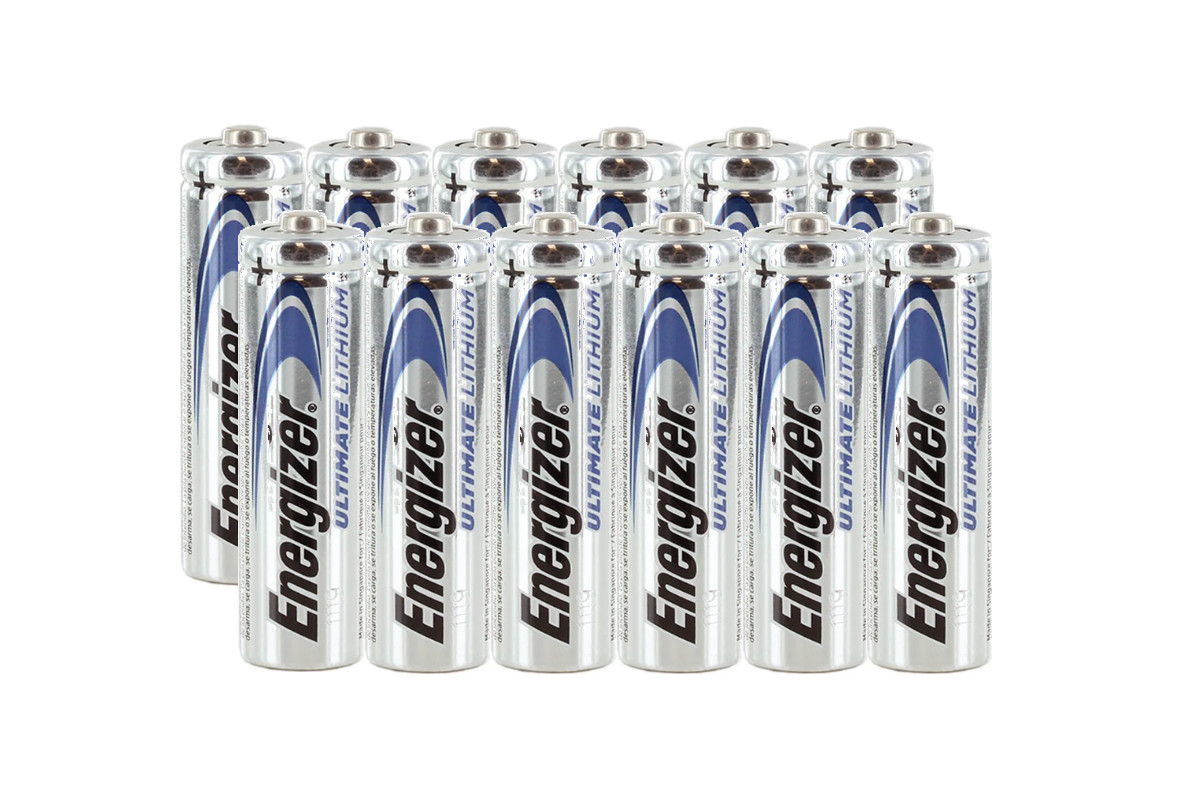 Energizer Ultimate Lithium AA Batteries - 12 Pack