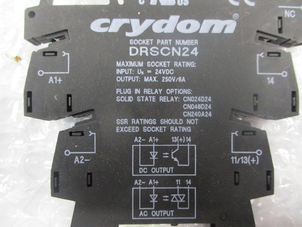 CRYDOM DRSCN24 RELAY SOCKET NSNP
