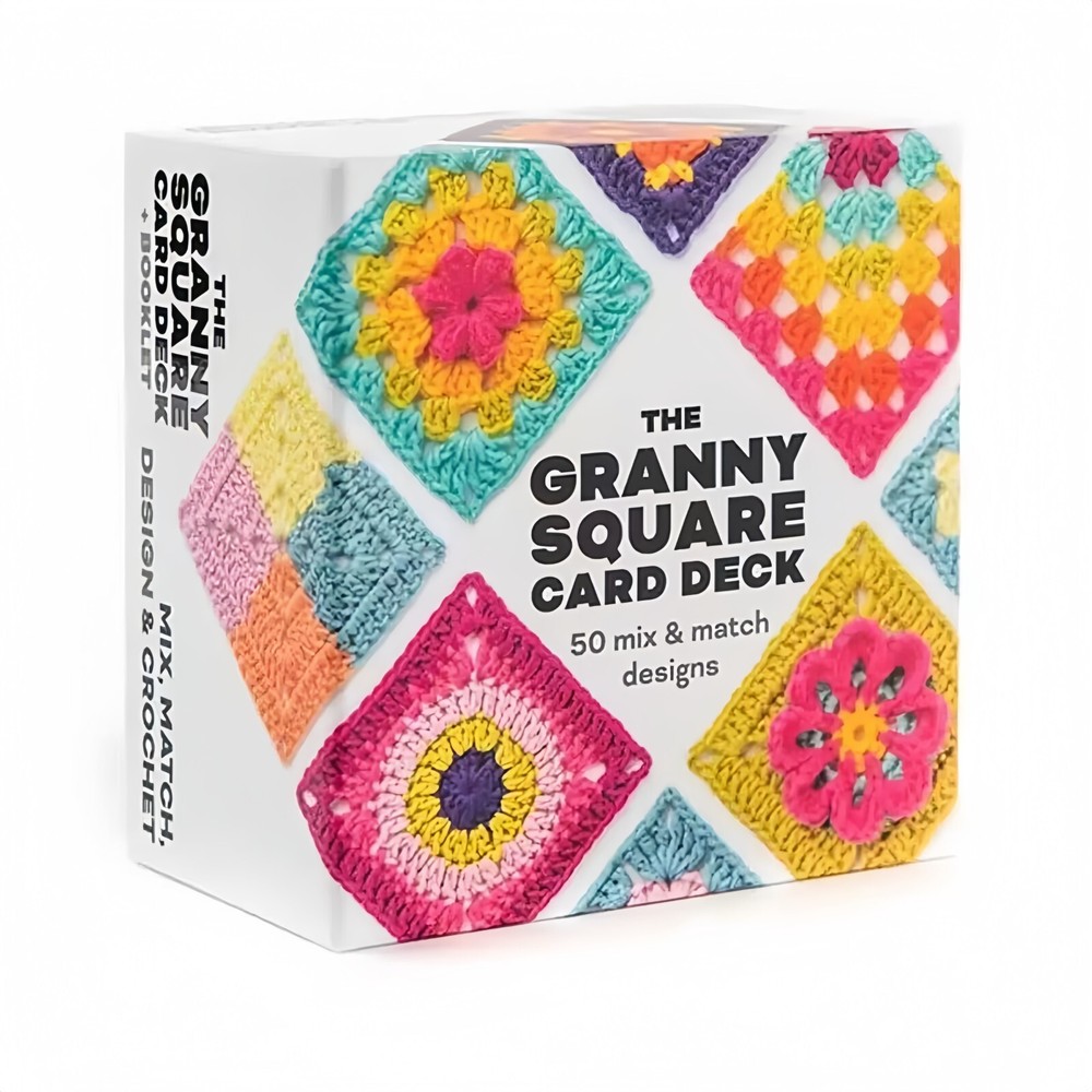 Beginner Crochet Kit: Mixed Plaid Pattern & Dynamic Card Kit - Easy Crochet