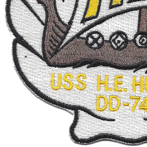 USS H. E. Hubbard DD-748 Destroyer Ship Second Version Patch