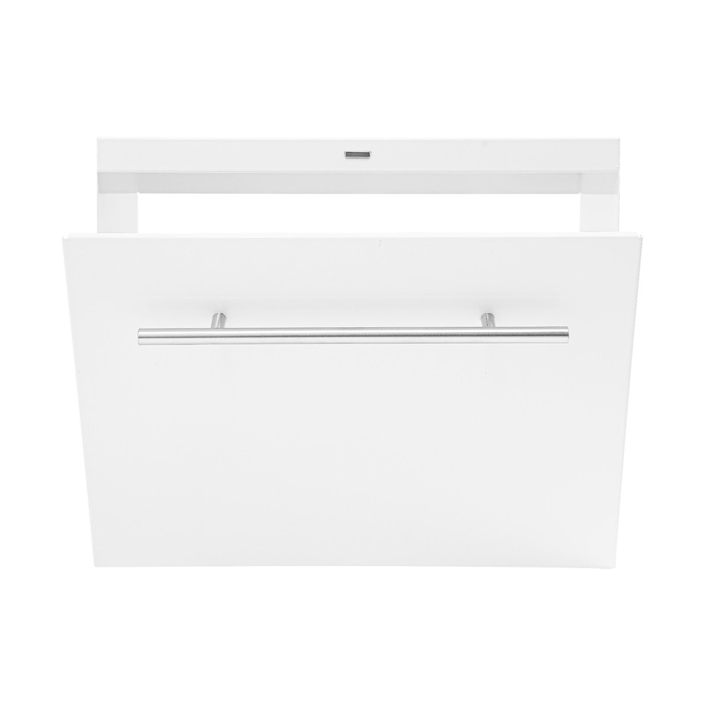 Kitchen Storage Rack with Pull-down Cover Wall Spice Organizer Under Cabinet