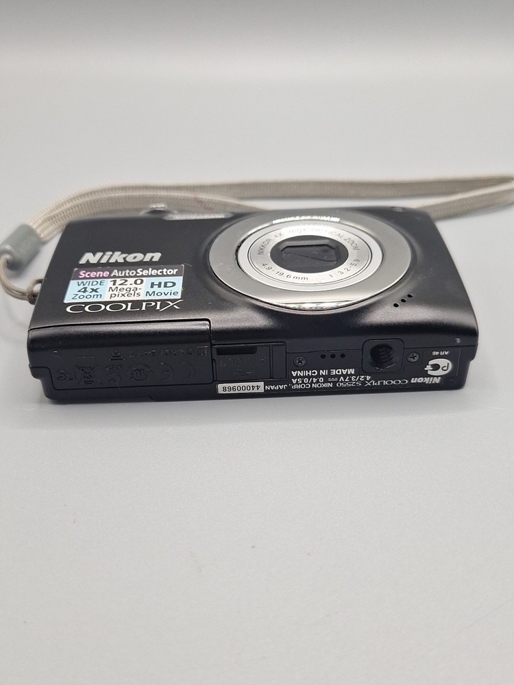 Nikon Coolpix S2550 Digital Camera, Black, SPARES, Please Read Description.
