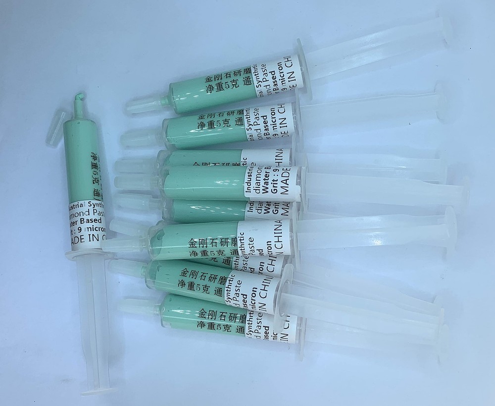 10Pcs Diamond Polishing Compound Lapping Paste stropping Emulsion for Polishi...