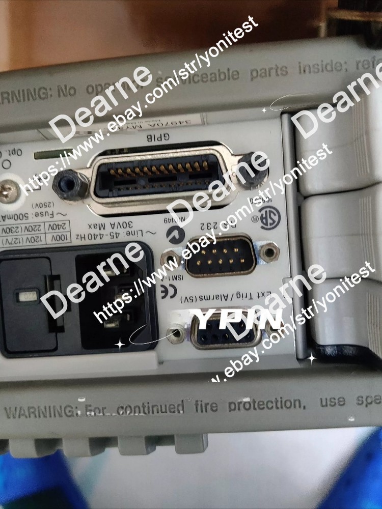 1 PCS Agilent - Keysight 34970A data acquisition/ switch unit #