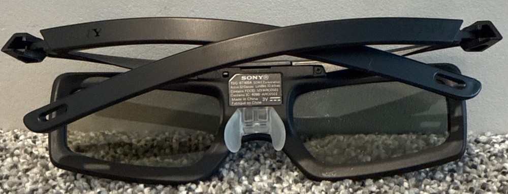 Sony TDG-BT400A Active 3D Glasses Black