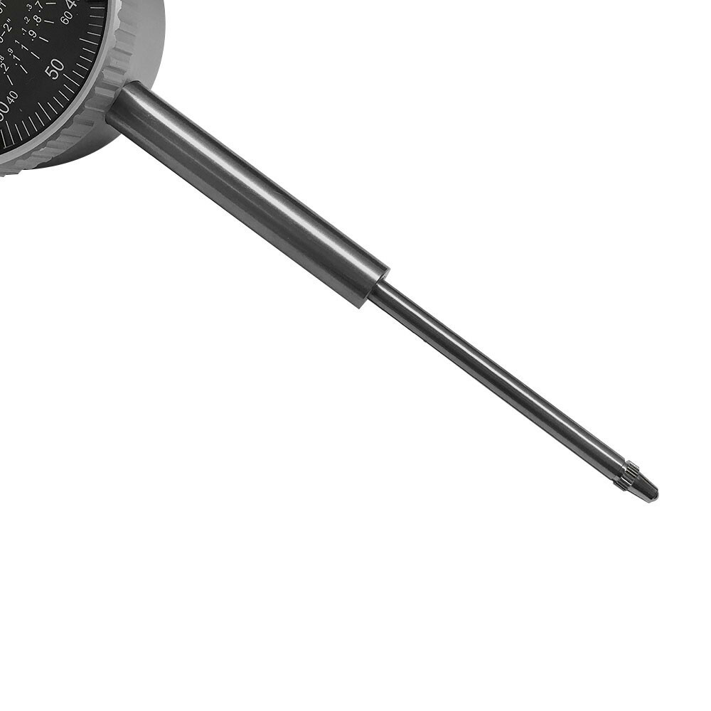 Black 0-2'' Dial Indicator .001 GRAD Lug Back Travel Dial Indicator Lathe