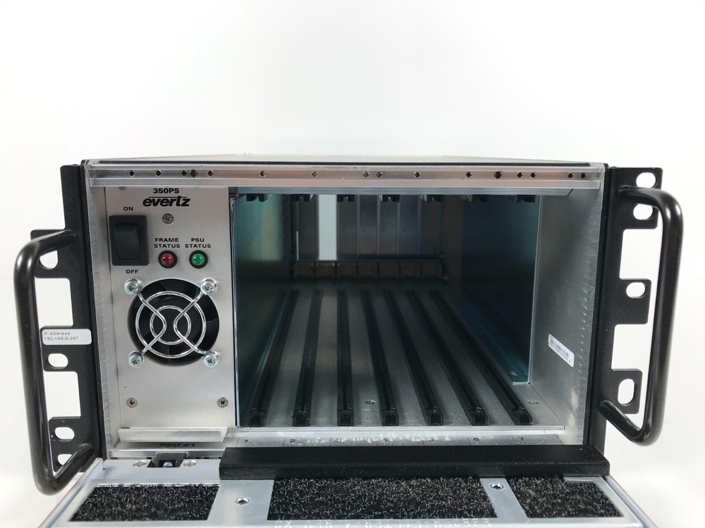 Evertz Model 350FR Multiframe 3U