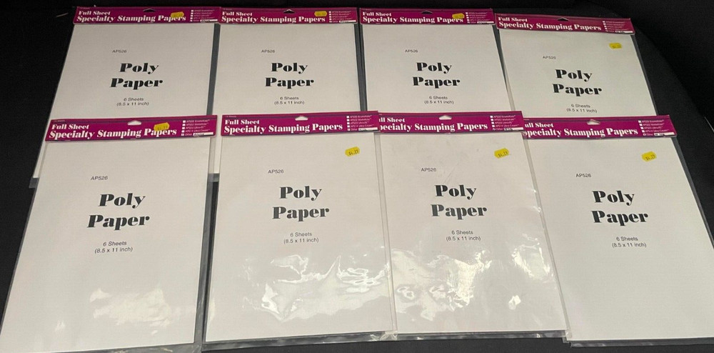Poly Paper (8.5x11in)