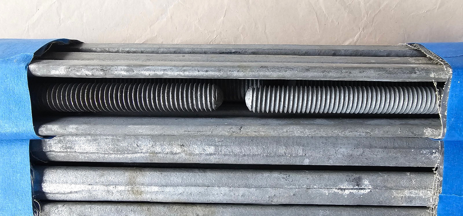 Eye & Jaw 1/2" 12" Galvanized steel Turnbuckle Stamped KOREA