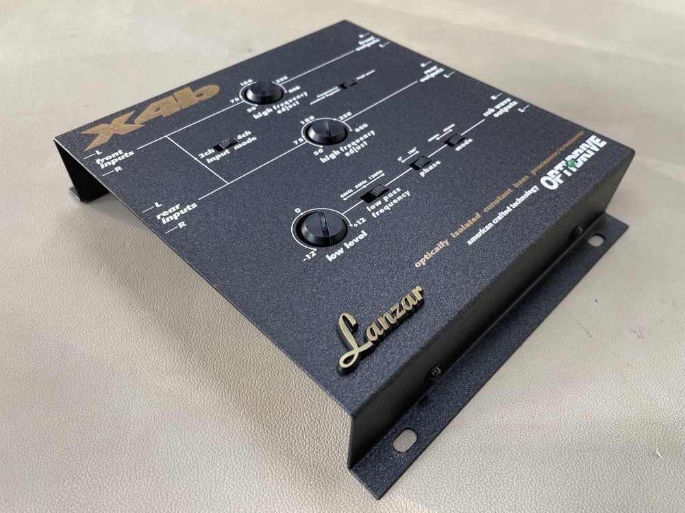 Old School Lanzar X4b — Optically Isolated Constant Bass Processor/Crossover,NOS