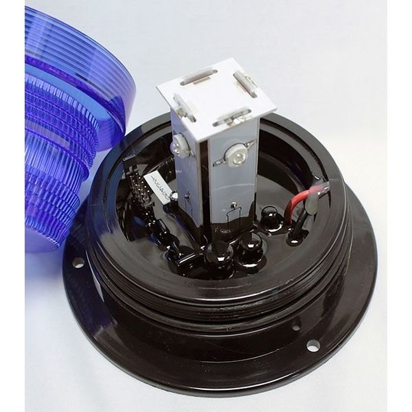 Railhead Gear M7600-Led B Warning Strobe, Blue, Led, 12 To 90Vdc
