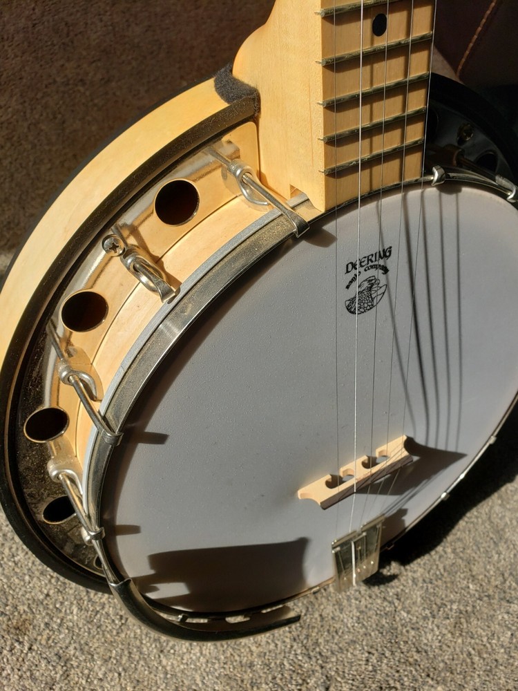 Deering Goodtime 5-String Banjo/ Resonator Maple USA & Hardshell Case