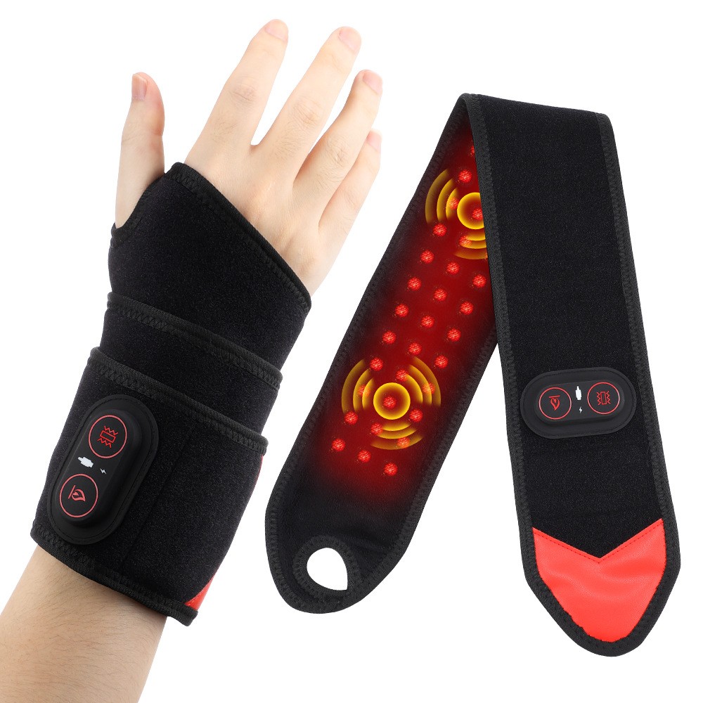 660nm&850nm Infrared Red Light Therapy Belt Wrap Pad For Wrist Joint Pain Relief