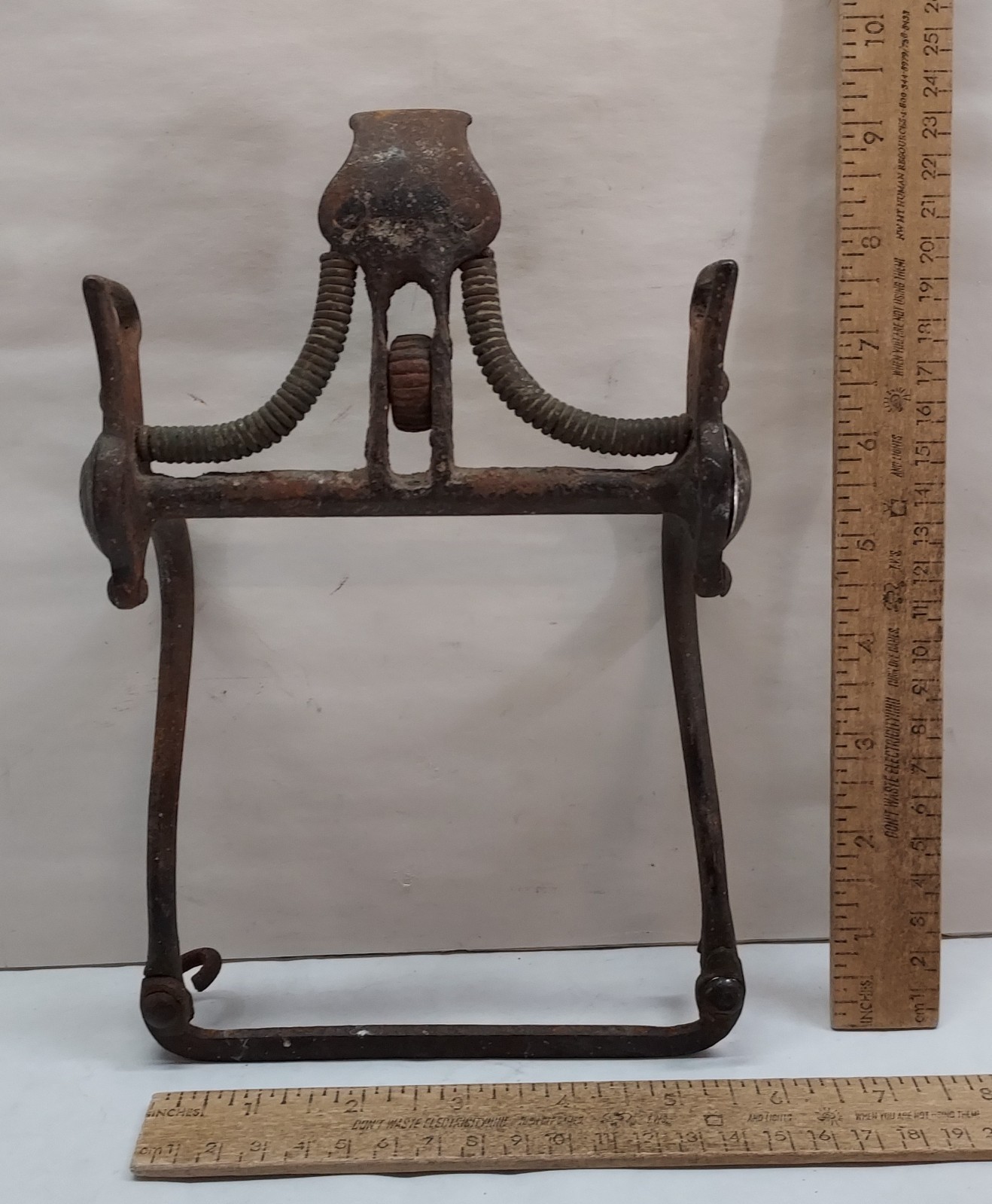 Western Cowboy SPADE HORSE BIT - HOME MADE - AS IS - listing #226267