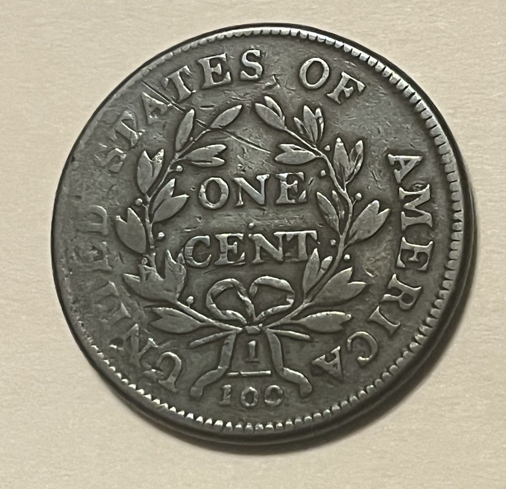 1802 Draped Bust Large cent , S-232, VF