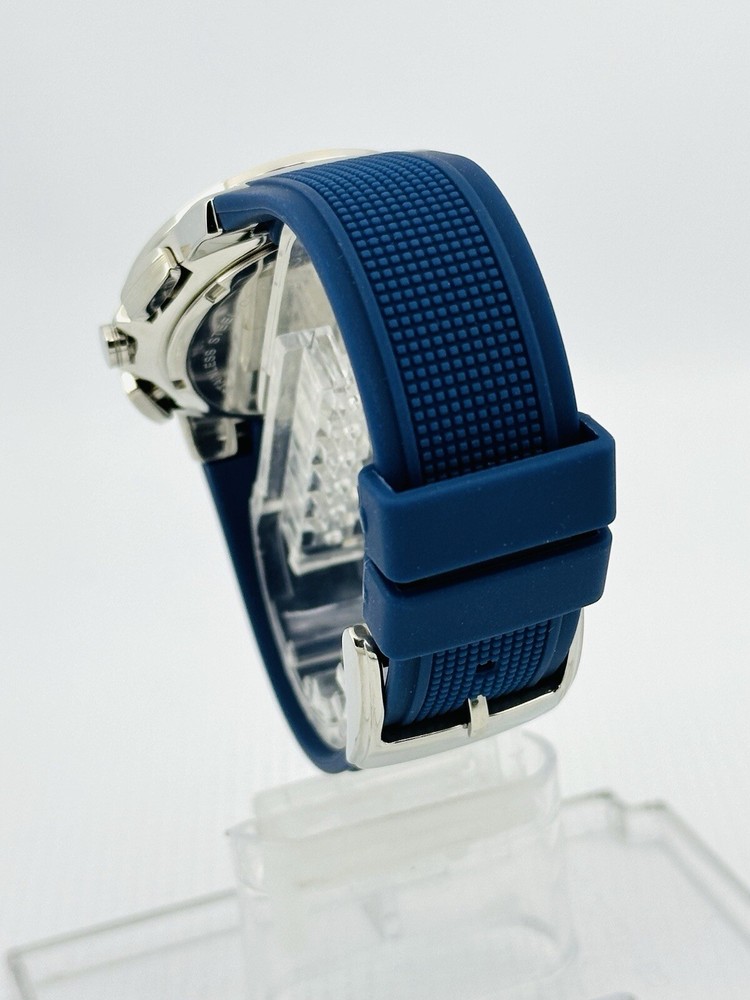 Kenneth Cole Strap , KC1390 , Blue Rubber Strap , Kenneth Cole watch strap ,
