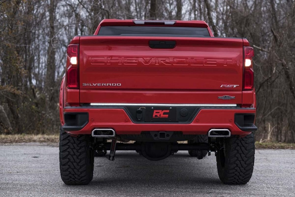 Rough Country Multi-Function 49" Quad Row LED Tailgate Light Bar; 78849