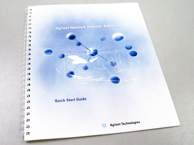 AGILENT HP J6801A DISTRIBUTED NETWORK ANALYZER WITH CASE & ACCESSORIES