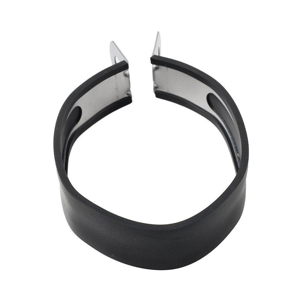 Universal Motorcycle Exhaust Clamp Mount Bracket Fixed Ring Hanger Support