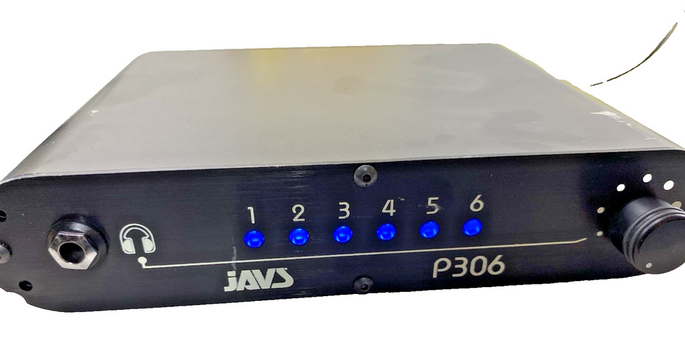 Javs P306 Mixer - 6-Input Audio Mixer - Used