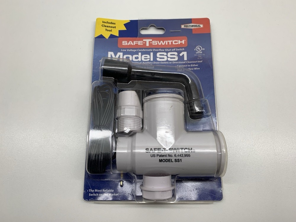 Rectorseal Safe T Switch Model SS1 Condensate Overflow Shut Off Switch