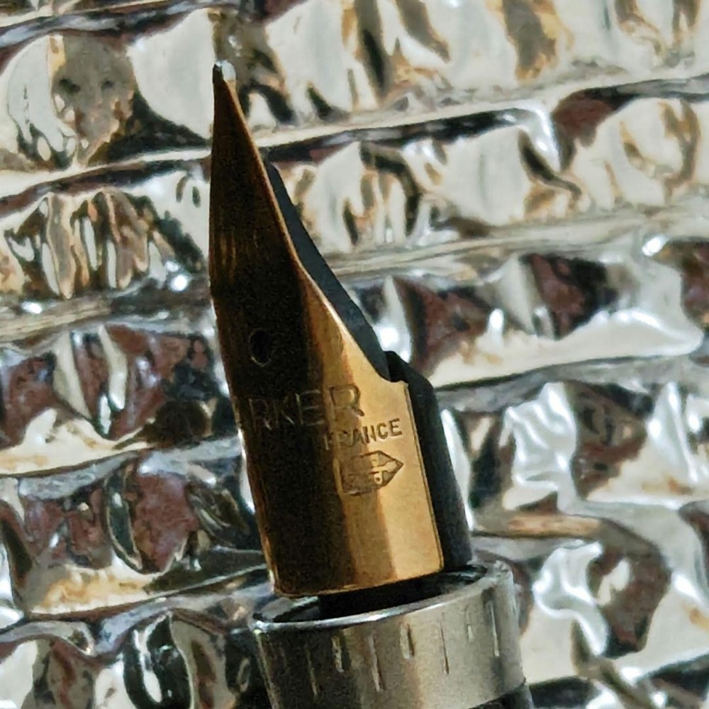 JACKET Silver Fountain Pen Ballpoint Set Made by AUST