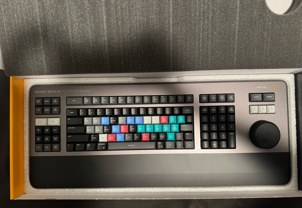 DaVinci Resolve Editor Keyboard Hardware Only