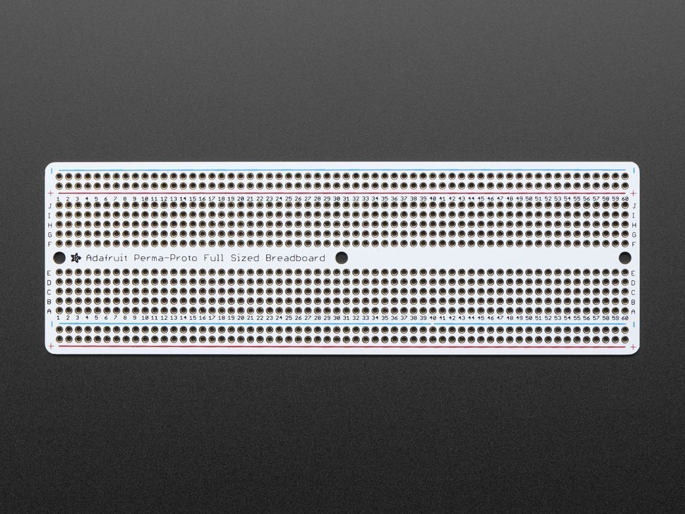 Adafruit 3 Pack Perma-Proto Full Sized Breadboard PCB Perf Board Prototype Q08