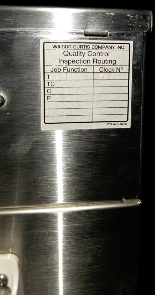 Curtis CB Combo Coffee and Tea Brewer