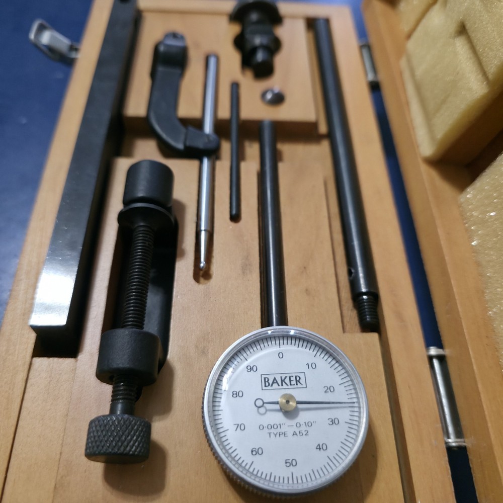 Baker Back Plunger Dial Indicator Set - U51-PTS