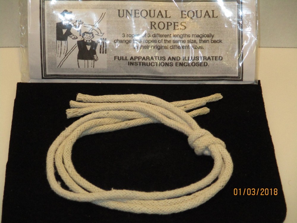Professors Nightmare Magic Trick - A Classic Unequal-Equal Ropes Stage Close-Up