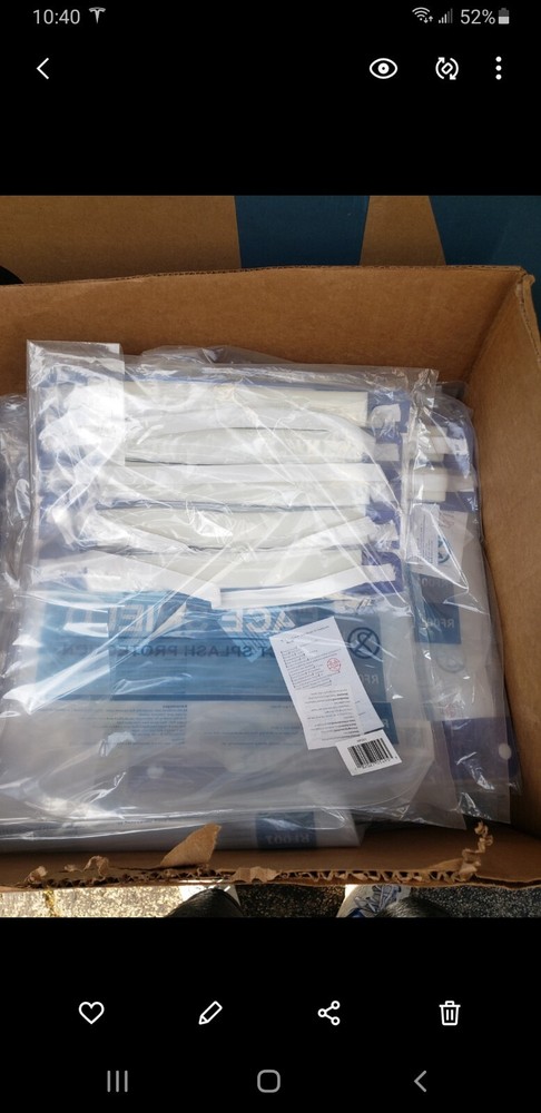 Face Shield Direct Splash Protection RF001 (5-Pack)