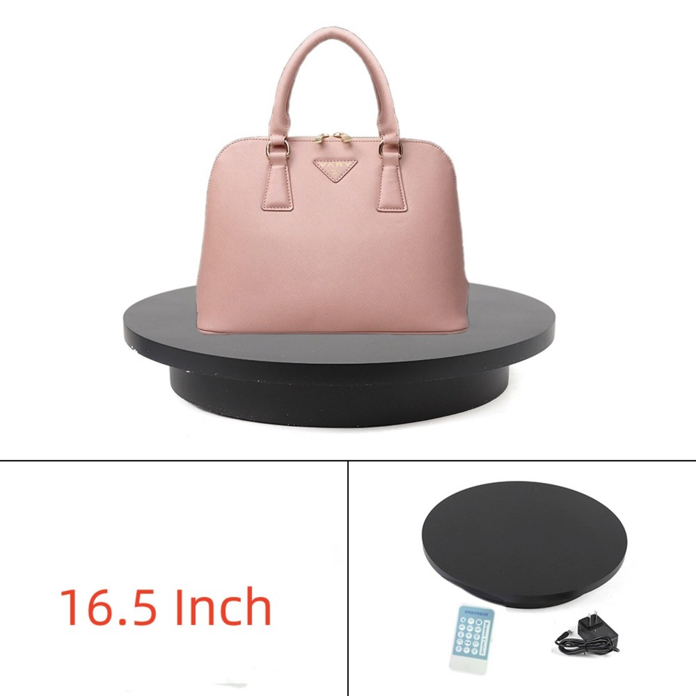 16.5in 360°Remote Control Electric Motorized Rotating Turntable Display Stand