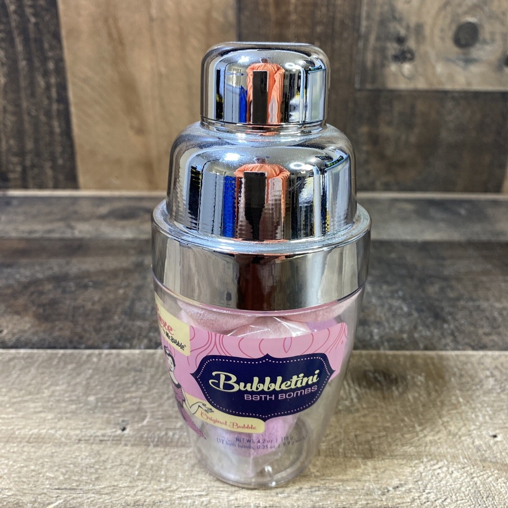 Bubbletini Bath Bombs & Powered Bubble Bath Luxe By Mr. Bubble