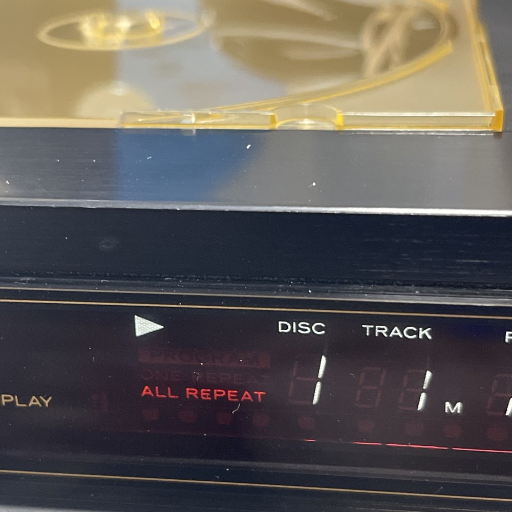 TESTED TEAC PD-800M CD Multi Player 6 Disc 3 Beam Laserdiode + Magazine BUNDLE