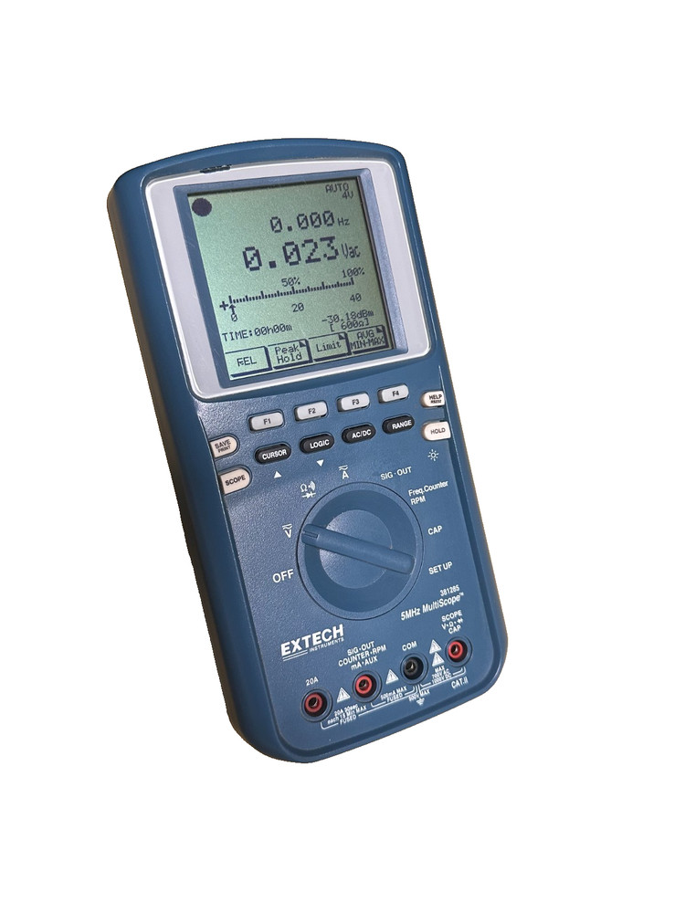 EXTECH HANDHELD MULTISCOPE / OSCILLOSCOPE / DIGITAL MULTIMETER