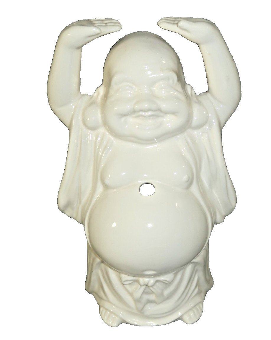 VTG 70’s Ceramic Tiki Yamato Drink Cocktail Mug Happy Fat Buddha MCM Japan 8.5"